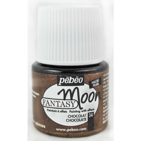 Farba Pebeo Fantasy Moon 45ml, Brązowa/34 Chocolate